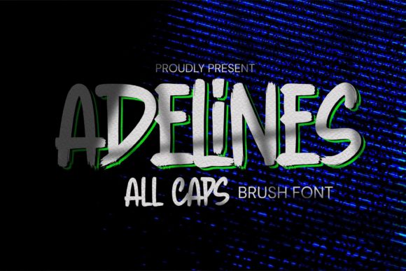 Adelines: A Street-Style Display Font for Modern Editorial