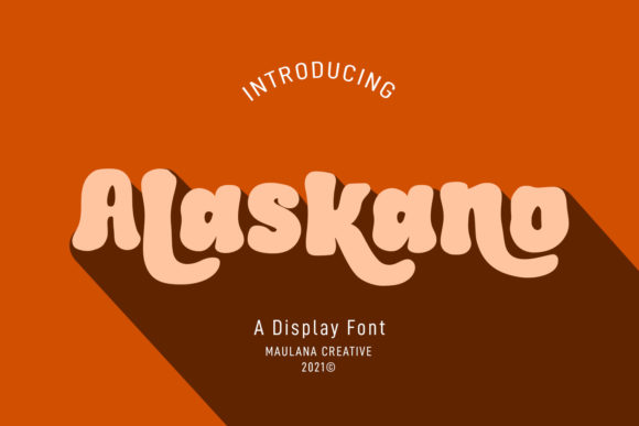 Alaskano: A Bold Display Font for Modern Web Design