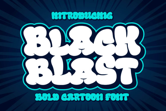 Black Blast: A Bold Display Font for Small Business Branding