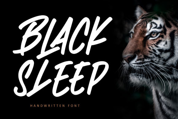 Black Sleep: A Bold Display Font for Modern Editorial Design