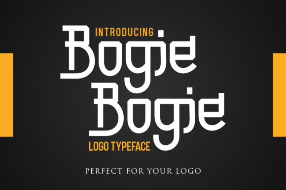 Bogie Bogie: A Whimsical Display Font for Editors