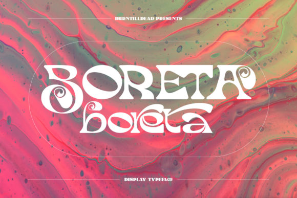 Boreta: A Whimsical Display Font for Editorial Design