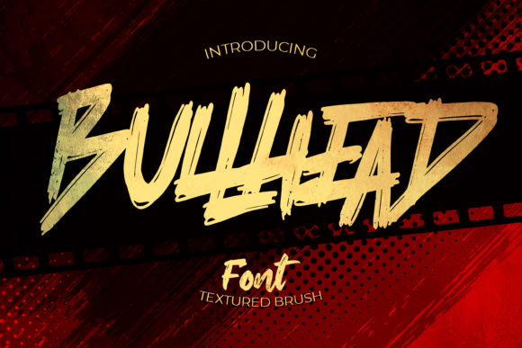 Bullhead: A Bold Graffiti Display Font for Branding