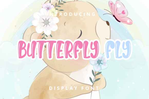 Butterfly Fly: A Playful Display Font for Web Design