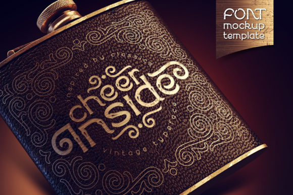 Cheer Inside: A Vintage Display Font for Modern Brands