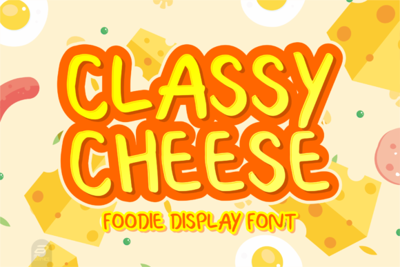 Classy Cheese: A Relaxed Display Font for Editorial Design