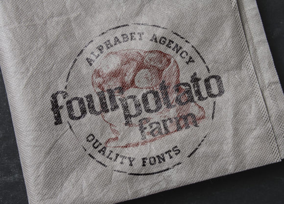 Four Potato Farm: A Bold Display Font for Web Design