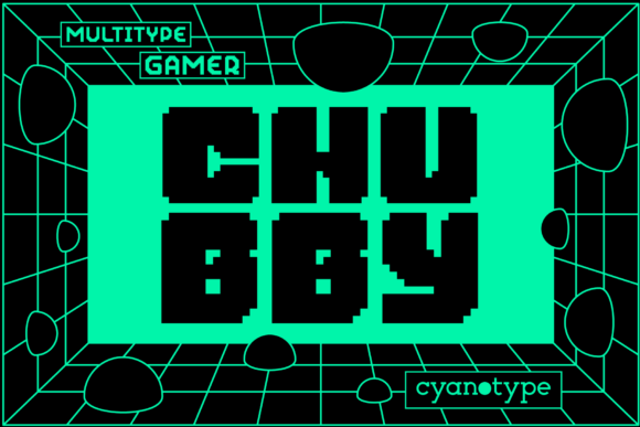 Gamer Chubby: A Bold Pixel Font for Campaigns