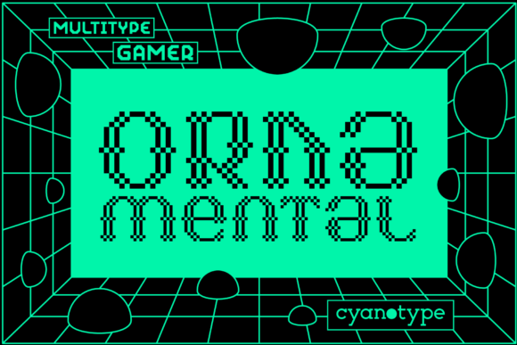 Gamer Ornamental: A Pixelated Display Font Review