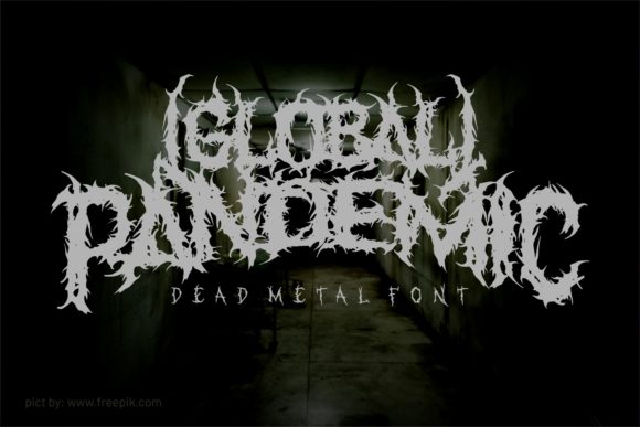 Global Pandemic: A Bold Display Font for Web Design