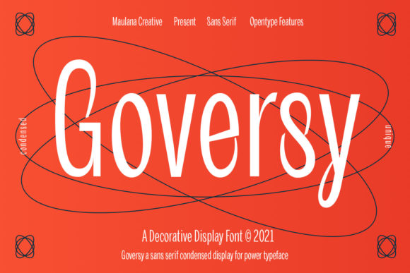 Goversy: The Clean Display Font for Your Brand