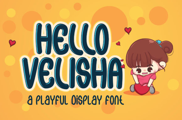 Hello Velisha: A Playful Display Font for Makers
