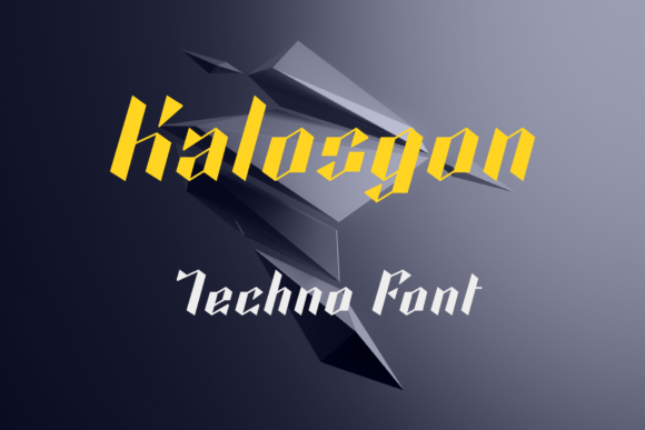 Kalosgon: A Cool Display Font for Makers