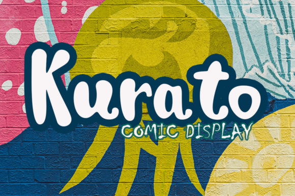 Kurato: The Trendy Display Font for Bold Campaigns
