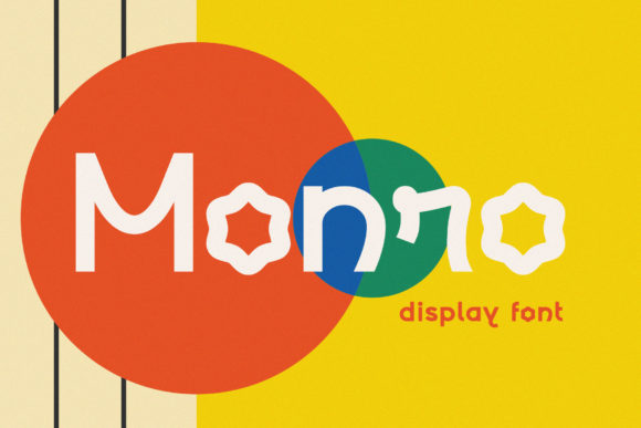 Monro: A Whimsical Display Font for Crafters