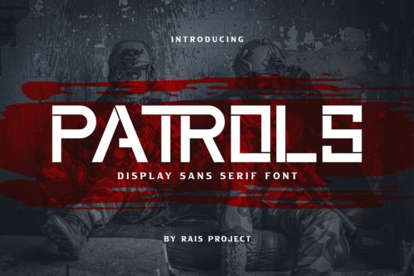 Patrols: A Bold Display Font for Campaigns
