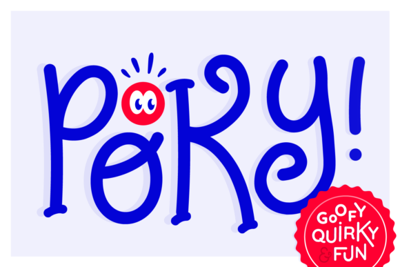 Poky Tall: A Goofy Display Font for Web Design