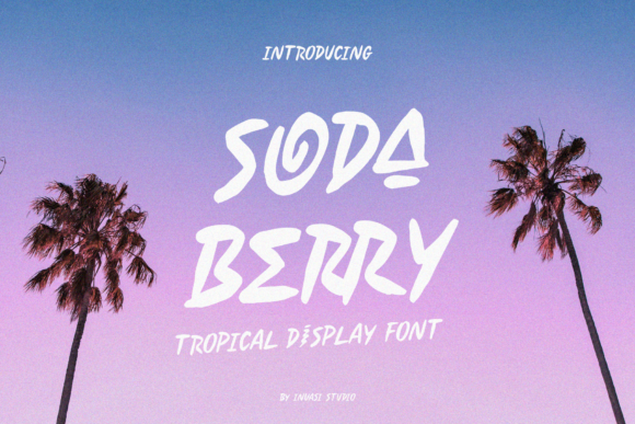 Soda Berry: A Cool Display Font for Web Design