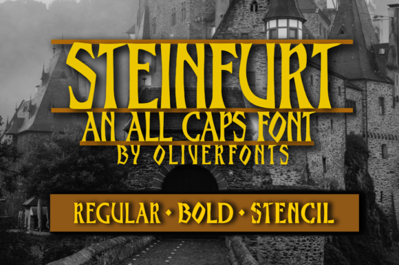 Steinfurt: A Bold Display Font for Business Branding