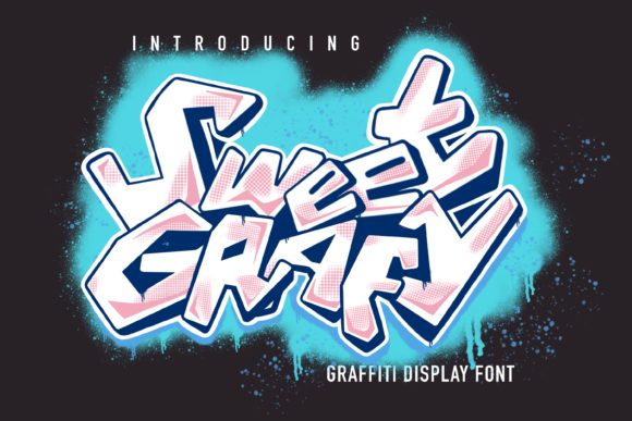 Sweet Grafy: A Bold Display Font for Makers